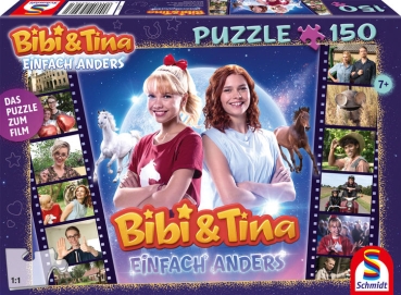 Schmidt-Spiele 56426 Kinderpuzzle Bibi & Tina - Kinofilm 5 - Einfach anders