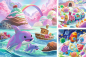 Preview: Ravensburger 12004260 Kinderpuzzle - Süßigkeiten Küste