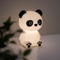 Preview: MegaLight 185862 - LED Kinder Nachtlicht PADDY PANDA RGB dimmbar mit Timer