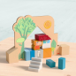 Preview: HABA 2012382001 - Stapel-Legespiel Bauspaß