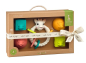 Preview: Vulli 220135 Sophie la girafe® Geschenkset Beißring , 2 Bälle u. 2 Würfel