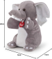 Preview: Trudi 29829 Handpuppe - Elefant