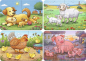 Preview: Ravensburger 4041 Kinderpuzzle - Kleine Bauernhoftiere