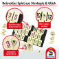 Preview: Schmidt-Spiele 49474 Familienspiel - MyRummy® Metalldose,Classic Line