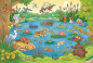 Preview: Schmidt-Spiele 56413 Kinderpuzzle - Reise in die Natur
