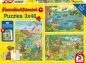Preview: Schmidt-Spiele 56413 Kinderpuzzle - Reise in die Natur