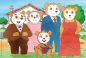 Preview: Schmidt-Spiele 56414 Kinderpuzzle - Freunde und Familie