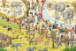 Preview: Schmidt-Spiele 56582 Kinderpuzzle - Spaß im Zoo
