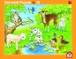 Preview: Schmidt-Spiele 56789 Plattenpuzzle - 2 Stück - Tierfamilien/Tierkinder