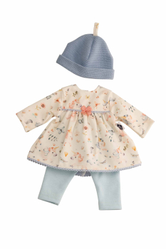 Schildkröt 0032438 Kleidung zu Schlummerle 32 cm - Einhorn blau/weiss