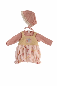 Schildkröt 45232 Kleidung zu Baby Amy 45 cm  - rose mit Früchten