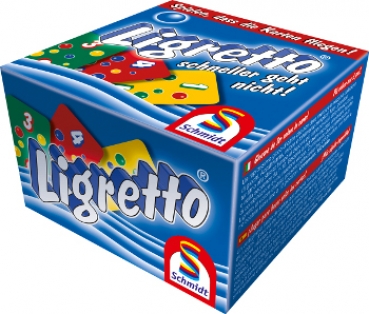 Schmidt-Spiele 01101 Kartenspiel - Ligretto blau