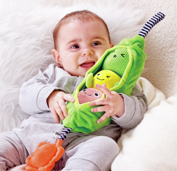 HAPE 0135 Greifling - Kleine Erbsen-Freunde