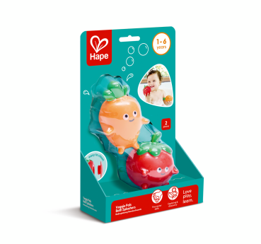 HAPE 0225 Badespielzeug - Gemüsefreunde