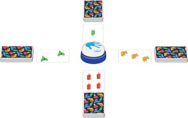 Preview: AMIGO 02304 Familienspiel - Halli Galli Twist