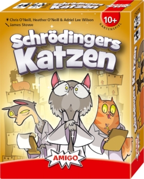 AMIGO 02352 Kartenspiel - Schrödingers Katzen