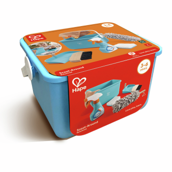 Hape 3054 Spielzeug-Putzset mit Eimer