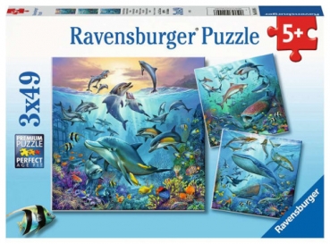 Ravensburger 05149 Kinderpuzzle - Tierwelt des Ozeans