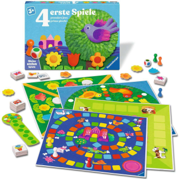 Preview: Ravensburger 10019 Kinderspiel - 4 erste Spiele