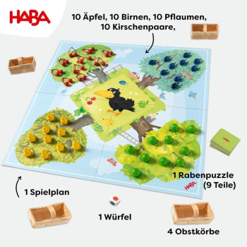 Preview: HABA 1004170001 Kinderspiel - Obstgarten