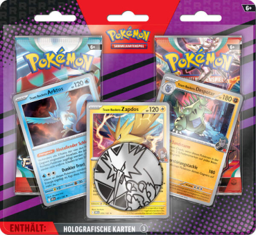 Pokemon Aufgewerteter 2er-Pack-Blister