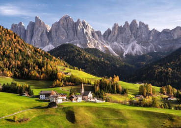 Ravensburger 12001749 Puzzle - Dolomiten im Herbst