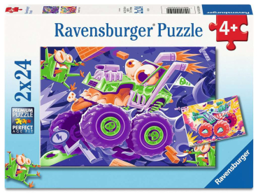 Ravensburger 12004259 Kinderpuzzle - Monster Trucks