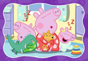 Preview: Ravensburger 12004336 Kinderpuzzle - Gute Nacht, Peppa!