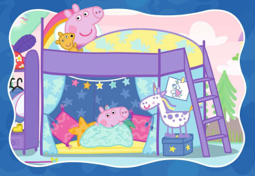 Preview: Ravensburger 12004336 Kinderpuzzle - Gute Nacht, Peppa!