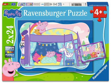 Ravensburger 12004336 Kinderpuzzle - Gute Nacht, Peppa!