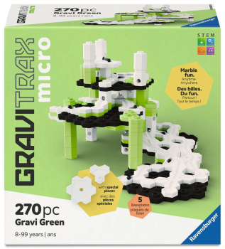 Ravensburger 12020020 GraviTrax micro - Gravi Green (270 pc)
