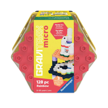 Ravensburger 12020021 GraviTrax micro - Rainbow (128 pc)