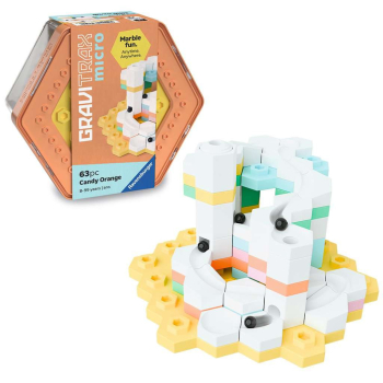 Preview: Ravensburger 12020024 GraviTrax micro - Candy Orange (63 pc)
