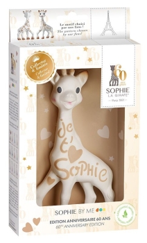 Vulli 16402 - Sophie la girafe 60. Geburtstag "Sophie by me" limited edition / Naturkautschuk