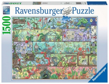 Ravensburger 16712 Puzzle - Zwerge im Regal - 1500 Teile