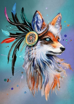 Ravensburger 16725 Puzzle - Boho Fuchs