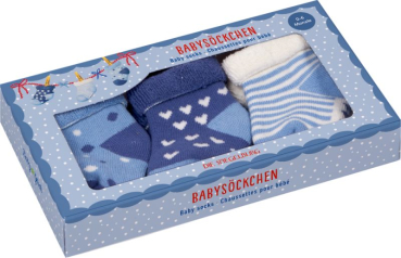 Spiegelburg 18597 BabyGlück - Babysöckchen, hellblau