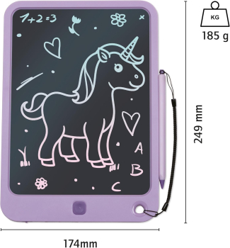 Lutz Mauder 19000 LCD Zaubermaltafel - Einhorn