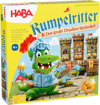 HABA 2011721001 Rumpelritter & Das große Drachen-Spektakel