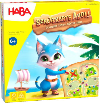HABA 2011824001 Kinderspiel - Schatzkarte Ahoi!