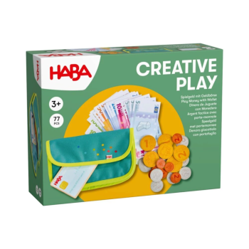 HABA 2012308001 Creative Play – Spielgeld mit Geldbörse