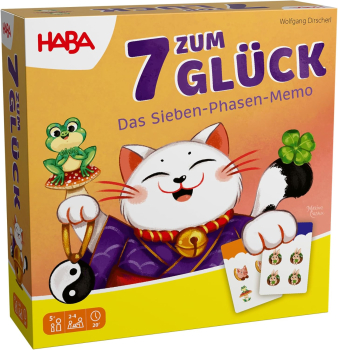 HABA 2012207001 Kinderspiel - 7 zum Glück