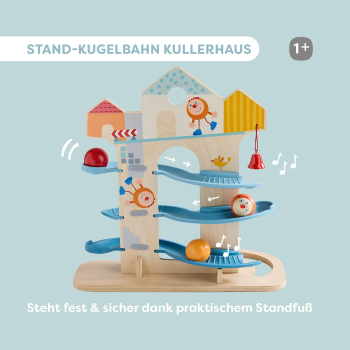 Preview: HABA 2012255001 Stand-Kugelbahn Kullerhaus