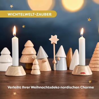 HABA 2012293001 Kerzenständer-Set Wichtelwald