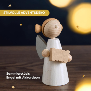 HABA 2012295001 - Engel mit Akkordeon