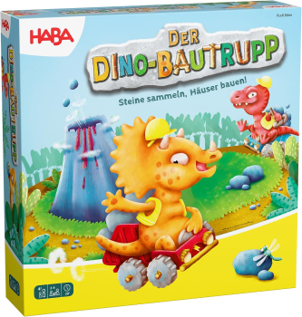 HABA 2013073001 Kinderspiel - Der Dino-Bautrupp