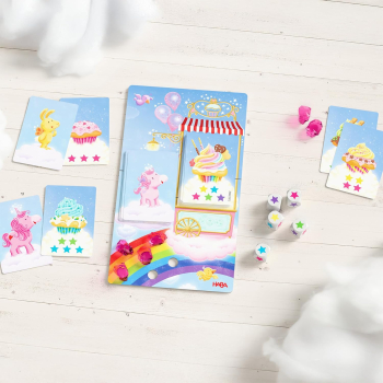 Preview: HABA 2013170001 Einhorn Glitzerglück - Magischer Würfelspaß