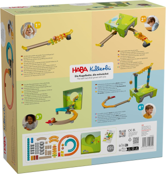Preview: HABA 2013383001 Kullerbü - Kugelbahn Klangtreppe Step by Step