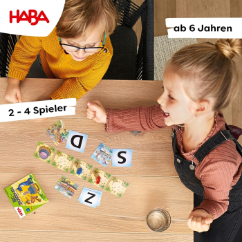 Preview: HABA 2013833001 Lernspiel - ABC-Zauberduell, Buchstabenspiel
