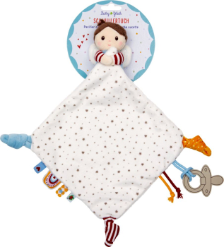 Spiegelburg 22203 BabyGlück - Schnullertuch Schutzengel